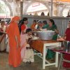Daily Anna-daanam in progress